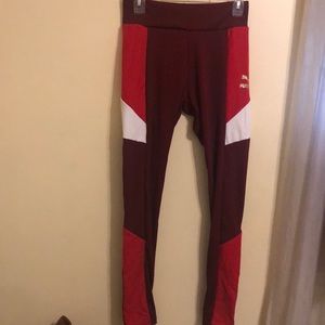 Maroon puma leggings